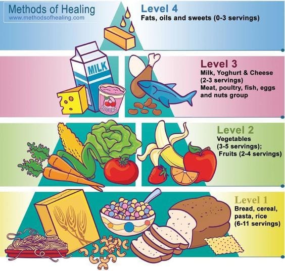 Diet Research - End Game and Conclusions 2 Food Pyramid