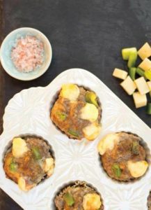 Keto Cheesesteak Cupcakes